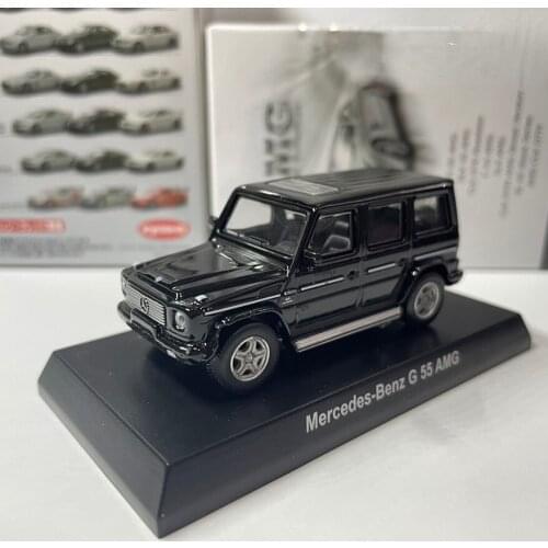 1/64 Kyosho Alloy Car Benz G55 AMG black big G off-road vehicle classic box bomb car model