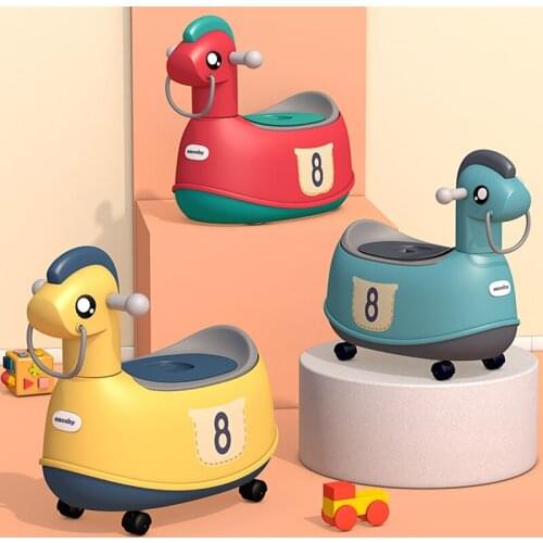 New design infant portable training toilet seat cute car baby potty toilet training
