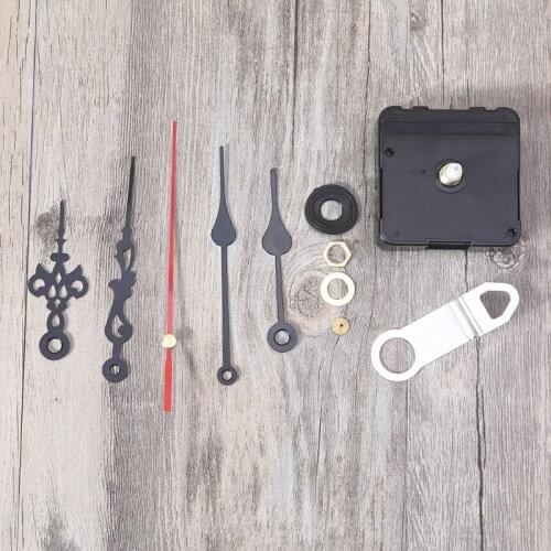 P15D High Torque Quartz Wall Clock Movement Mechanism with 2 Different Pairs Hands