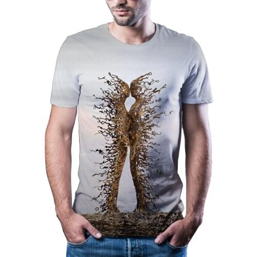 2020 Hot T -Shirt Nature 3d Hd Printing Casual T -Shirt Sports Runningmen 'S Short Sleeve Summer Topxxs 6xl