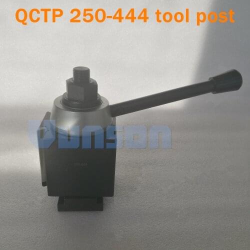 QCTP 250-444 GIB Wedge Type Quick Change Tool Post QCT Post for Lathe Swing diameter 14"~20"