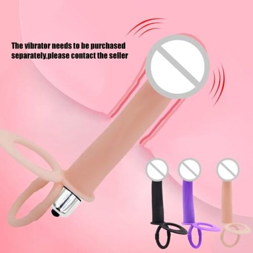 Dildo Strap On Bullet Vibrator For Woman Double Penetration Anal Diock Strapon Big Penis Toy For Erotic Adult Vibrator Sex Toys