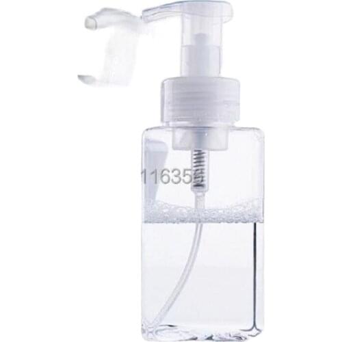 450ML TRANPARENT /WHITE PET BOTTLE WITH FOAMING PUMP FOR FOR SHOWER GEL OR SHAMPOO CONAINING OR FOAMING BOTTLE