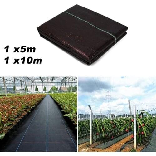 5M/10M Gardening Mat Garden Weed Barrier Greenhouse Weed Control Landscaping Ground Cover