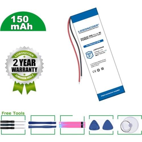 LOSONCOER Battery 150mAh LSSP321036AB Battery For Plantronics Marque 2 M165 M180 Headset Battery