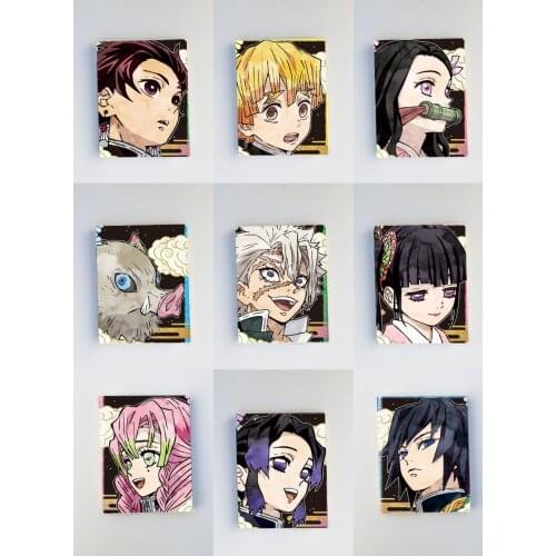 Anime Demon Slayer: Kimetsu no Yaiba The new mini notepad painted notepad Toy Gift