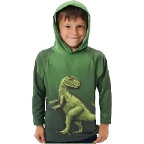 Kids dinosaur clothes kids Long Sleeve tops Hooded Sweatshirt boys hoodies T shirt kids casual hoodie spring clothing T-shrit