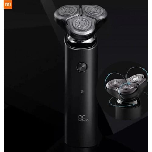 Xiaomi Mijia S500 Shaver LED Screen Smart Electric Razor Type-C Charging Floating Blade Razor IPX7 Waterproof Beard Shaving Too