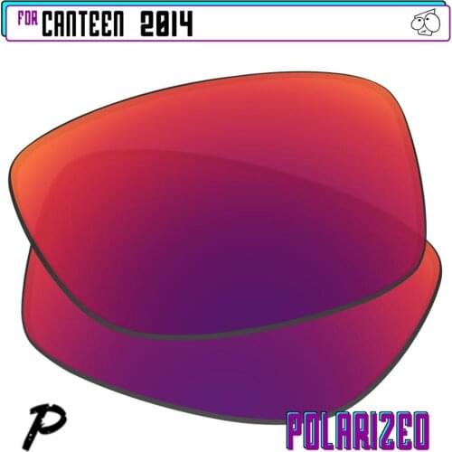 EZReplace Polarized Replacement Lenses for - Oakley Canteen 2014 Sunglasses - Midnight P