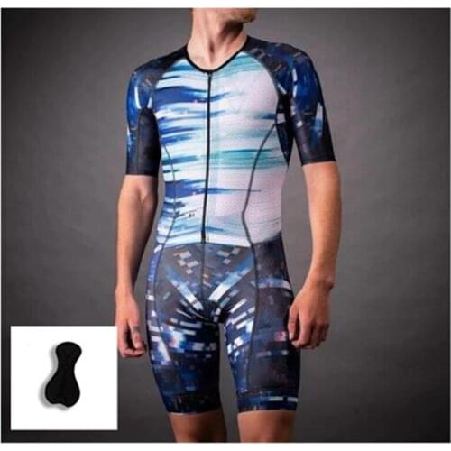 Triathlon Suit Womens Cycling Suit One Piece Jumpsuit shortSleeve Cycling Jumpsuit Triathlon Cycling Suit Swimming Cycling Suit