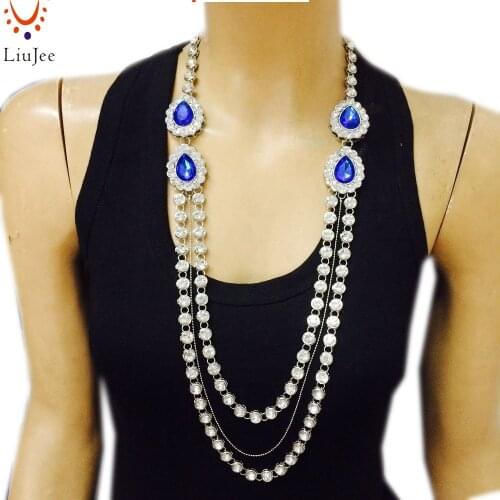 LiuJee Silver Chokers