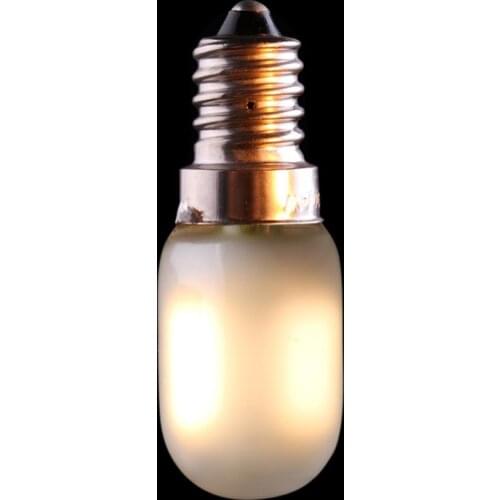 Frosted Glass T22 Night LED Filament Bulb 1W Chandelier Edison Lamp E12 E14 Base Warm White Vintage Candle LED Light Dimmable