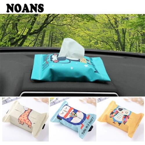 Cartoon Hanging Storage Tissue Box Car Home Container for BMW E46 E60 E39 E36 F30 F20 X5 E70 E53 E30 M E87 G30 E92 E91 X6 E71