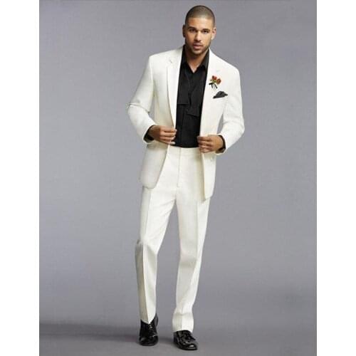 New mens suit best man suit slim suit mens slim suit custom two-piece suit (jacket + pants)