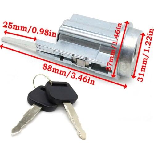 OEM # 69057-35070 Ignition Switch Lock Cylinder & Keys for Toyota 4Runner Tacoma Repair Kit 6905735070 IC-TA-96L 69057 35070