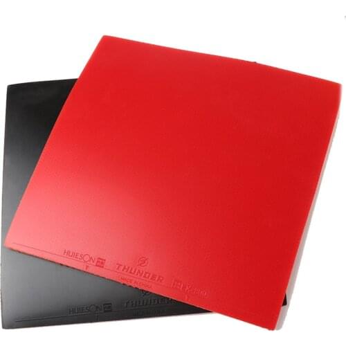Reverse Adhesive Table Tennis Rubber Hard Sponge Ping Pong Rubber Fast Attack Red/Black Pingpong Rubber Racket Accessories