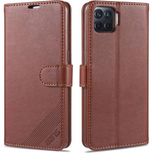 Luxury Magnetic PU Leather Cover For OPPO F17 Pro A93 Kickstand Wallet Card Pocket Cases For OPPO A93 Coque