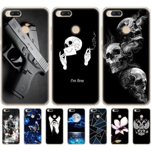 Silicon Cover For Xiaomi MI A1 Case Full Protection Soft tpu Back Cover Phone Cases For Xiomi MI A1 bumper Coque