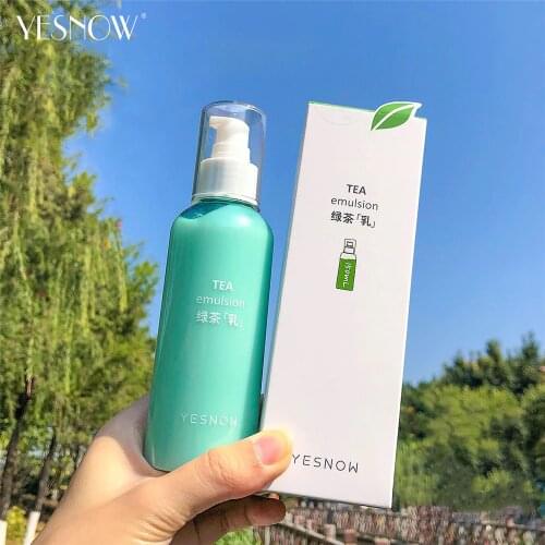 Green Tea Balance Moisturizing Face Lotion Anti-Aging Cream Milk 130ml Anti-wrinkle Repairing Firming Facial Skin Care Emulsion