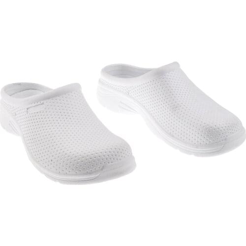 Mens Womens Ladies Hospital Clogs Beach Garden Kitchen Walk Work Mules Rubber Shoes