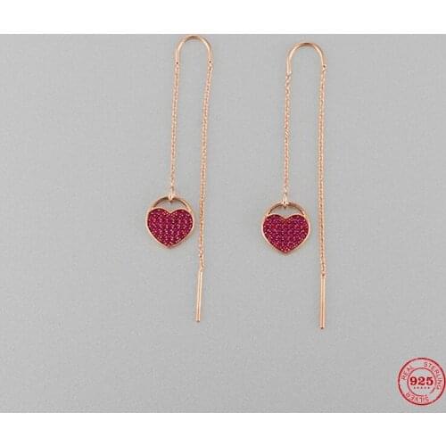 2020 Fashion Charm Sterling Silver Original 1:1 Copy, Sweet Romantic Love Fashion Glamour Earrings Women Luxury Jewelry Gifts