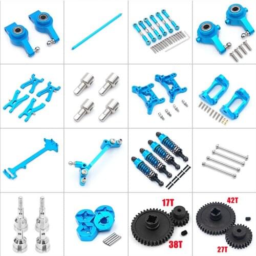 For Wltoys A959 Vortex 1/18 2.4G 4WD Electric RC Car Off-Road Buggy Hop-Up Fit A969 a979 1 Set Complete Upgrade Parts Kit