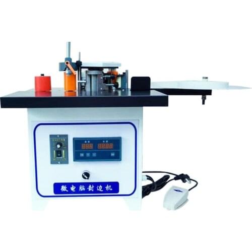 Automatic strip break edge banding Machine wood pvc cut itseld woodworking edge bander