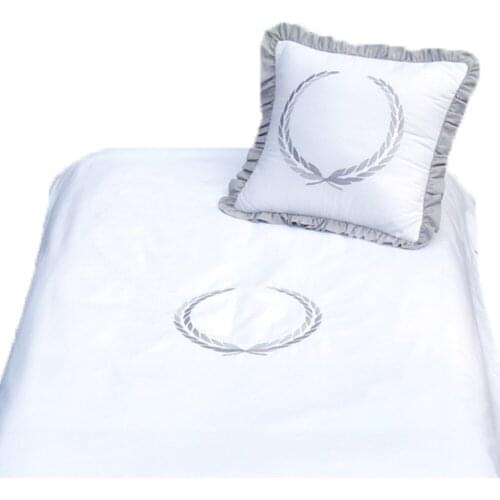 Gracia De Gris Embroidered Duvet Cover Set - Baby Duvet Cover - Child Duvet Cover