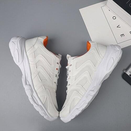 Man Sneakers Outdoor flat Walking Shoes Mesh Breathable Sport Running Shoes Fashion Soft Mens Casual Comfortable Shoes