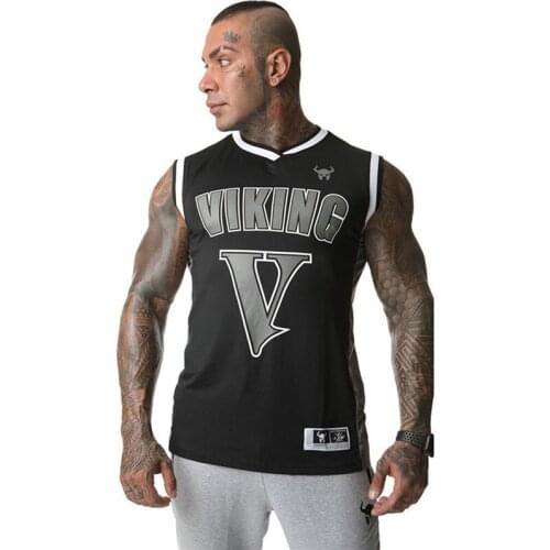 Men Bodybuilding Tank top Gyms Fitness Sleeveless Shirt Clothing Stringer Singlet Male Summer Casual Fashion Sling Vest