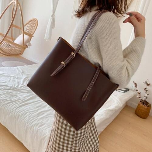 New Arrive 2020 Women Pu Leather Shoulder Bags Girls Brief Flap Womens Casual Messenger Bags Crossbody Bags