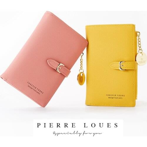 The new lady wallet lady zero wallet card package han edition simple lovely pure color short a wallet