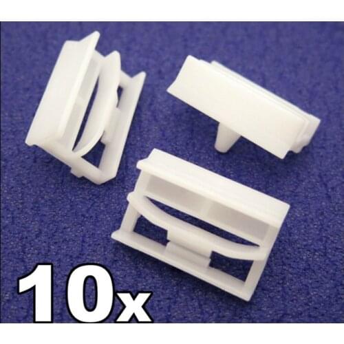 10x For BMW 3-Series Sideskirt Plastic Clips- Plastic Bracket for Sill Moulding Trim