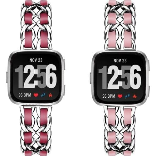 Watchbands for fitbit versa 2 band Stainless steel metal correa for fitbit versa stra versa lite/Special Edition versa2 pulseira