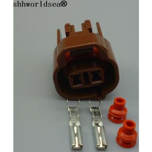 Shhworldsea 2 pin MT-090-2-special2R-F 6189-0033 Female Auto Car Connector Water Temperature Sensor 6189-0033 for Toyota Mazda