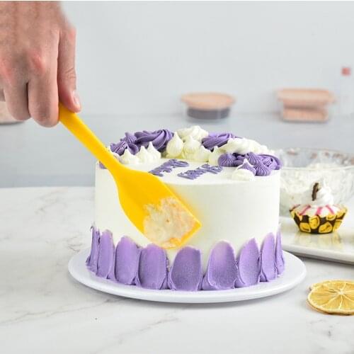 Silicone Pastry Spatula Non Stick Butter Cooking Spatula Set Cream Mixing Cake Baking Tools Heat Kitchen Accessories Gadgets