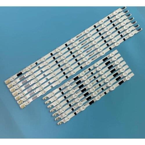 100%New 7 PCS*13LED LED strip perfect Replacement for samsnug TV UA40F5000 2013SVS40F R 5 L8 D2GE-400SCA-R3 D2GE-400SCB-R3