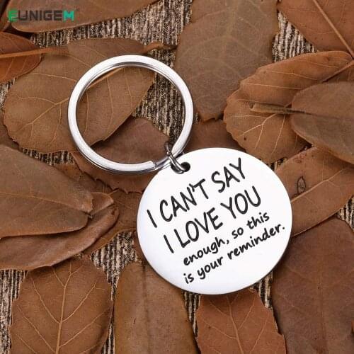 Funny Keychain Birthday Valentine Anniversary Gifts for Boyfriend Girlfriend Him Her Fiance Fiancee Engagement Wedding Present