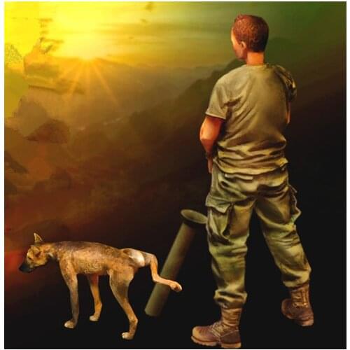 1:35 Resin Figure Model Kit Unassambled Unpainted X310