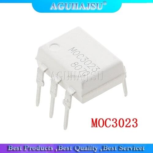 10PCS MOC3023 DIP6 DIP photocoupler new original