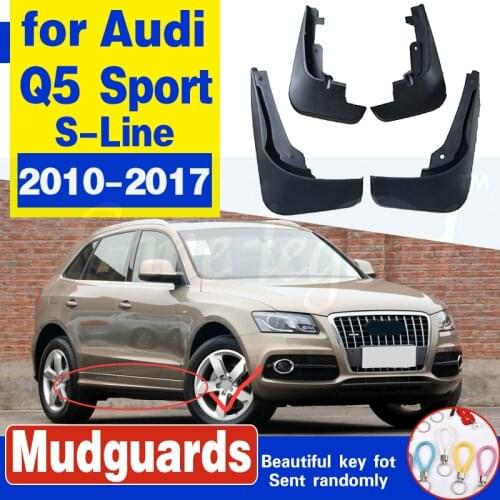 Fit For Audi Q5 2009-16 Molded Mudflaps Mud Flap Flaps Splash Guards Fender 2015 2014 2010-2013 Front Rear Accessories
