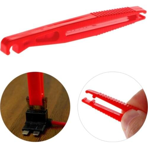 5Pcs Car Auto Van Blade Fuse Puller Clip Holder Insert Removal Security Tool