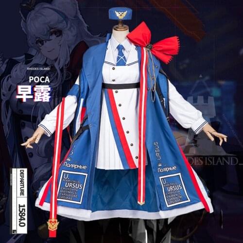 Anime Arknights Роса Version 2.0 RHODES ISLAND Game Suit Daily Uniform Cosplay Costume Halloween Women Free Shipping 2020 New