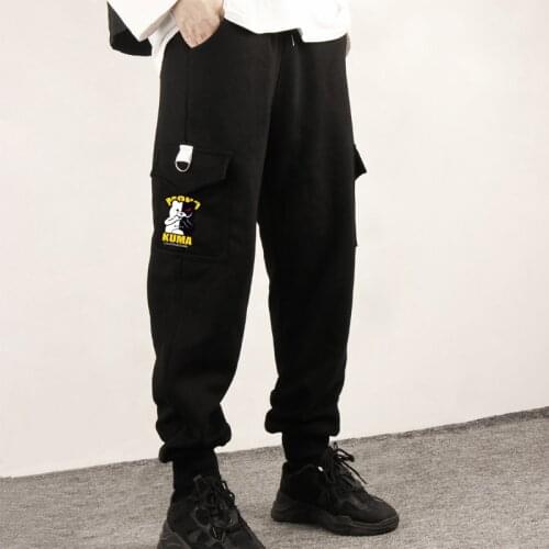 Anime Dangan Ronpa monokuma Sports Sweat Pants danganronpa Sweatpants Cosplay Costume Jogging Long Pants Men Women long Trousers