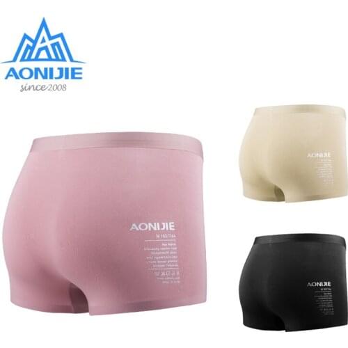 AONIJIE 3 Pcs/set E7005 Quick Dry Womens Sport Performance Boxer Briefs Underwear Shorts Micro Modal For Running Fitness Gym
