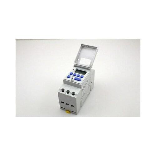 DIN RAIL DIGITAL PROGRAMMABLE 12VDC 16A TIMER SWITCH