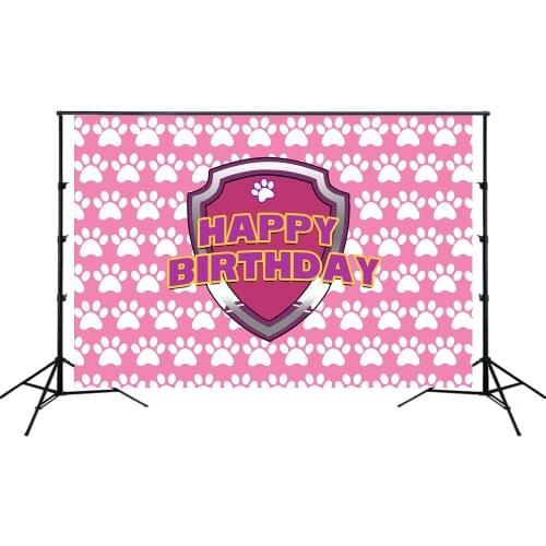 HUAYI Photography Backdrop Birthday Party Desserts Cake Table Decor Photo Background Dogs Girls Baby Shower BackdropW-3352