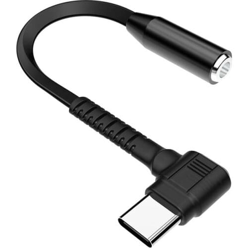 Type C to 3.5mm Jack Earphone Cable USB Type-C 3.5 AUX Headphone Adapter for Huawei Mate 10 P20 Xiaomi Mi 6 6X Mix 2s