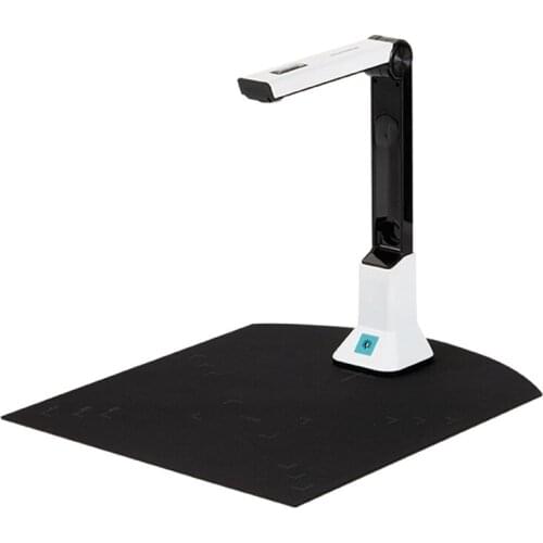Document Camera for Teachers Laptop,Online Teaching of 8Mp Hd A4 File Camera Scanner with Bracket