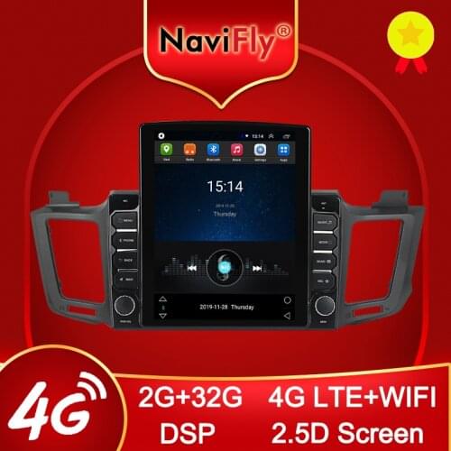 Navifly 9.7" Tesla style for Toyota RAV4 4 XA40 5 XA50 2012-2018 Android video Car radio multimedia player navigation gps No DVD